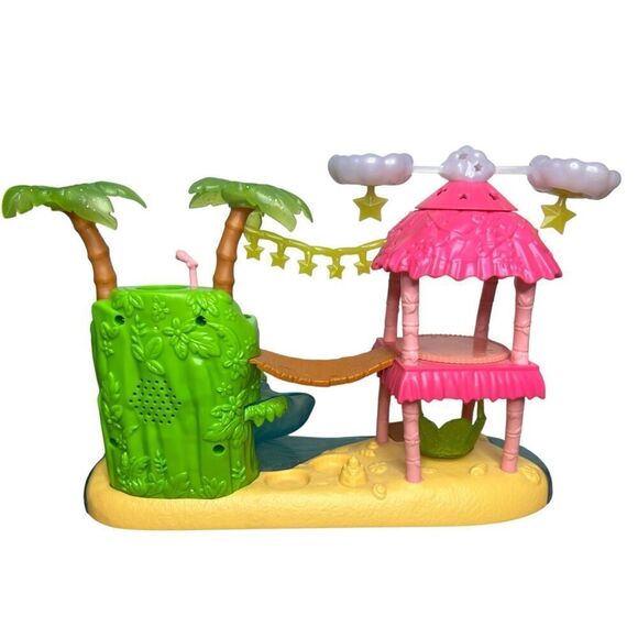 Hatchimals Colleggtibles Tropical Party Set Waterfall Tiki Stage Playset Sounds - Picture 6 of 6